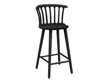 SAN MARCO 690S - High ash stool with footrest by Hans K - view 2
